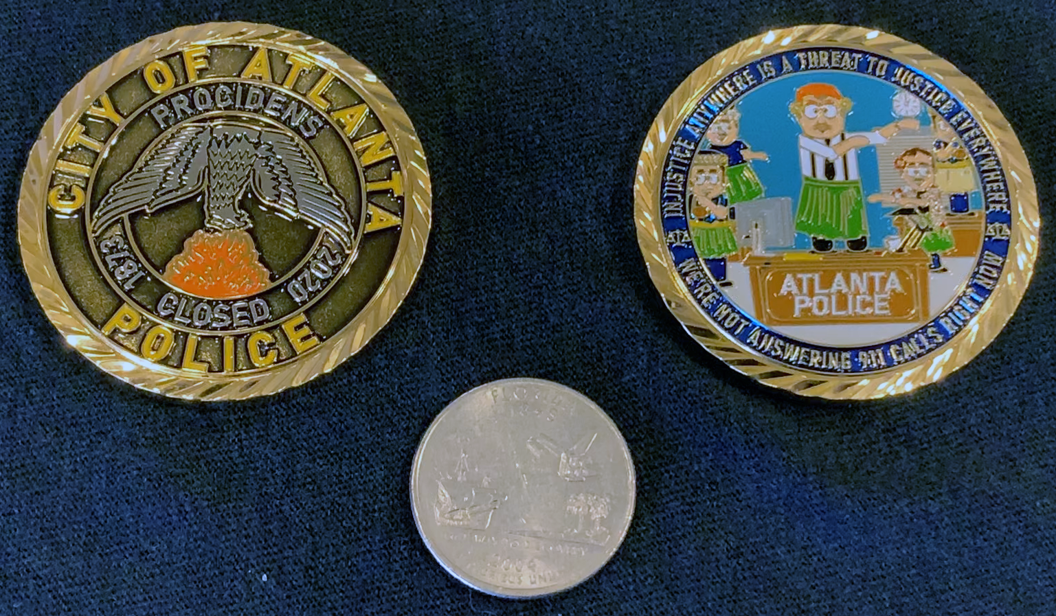 ATL Police Coin