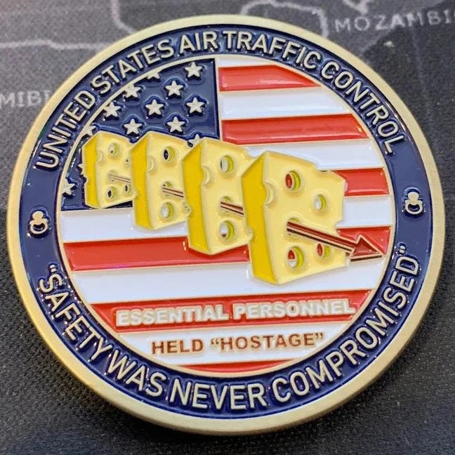 Pre-Order: 2018-2019 Air Traffic Control Shutdown Coin